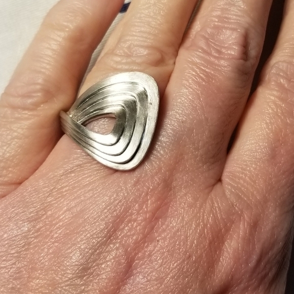 Breuning Jewelry - NEW BREUNING Sterling Modernist Ring